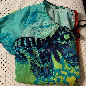 Peaches uniform ~XL scrub top